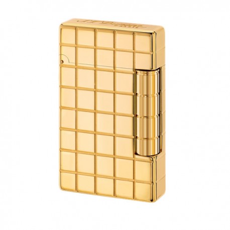 Briquet St Dupont initial bronze blanc