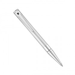 Stylo bille ST Dupont D-Initial finition chrome