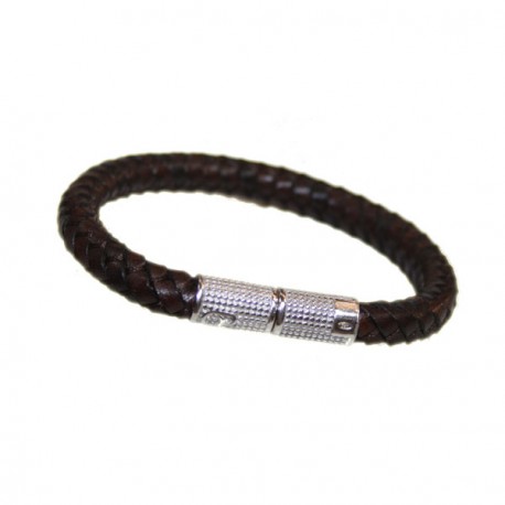 Bracelet Homme cuir tresse Bagnara