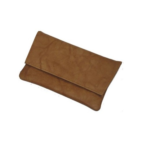 Blague à tabac Sareva Cuir classique marron