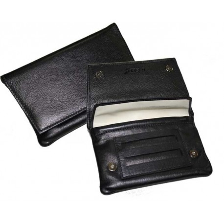 Blague à tabac Sareva Cuir classique noir