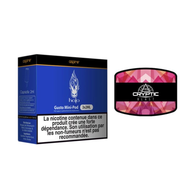Pod Cryptic blast Halo 6 ml