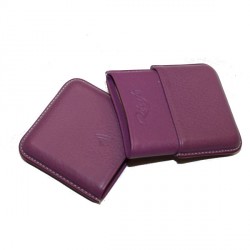 Etui cartes de visite orchidée