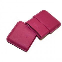 Etui cartes de visite orchidée