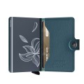 Porte cartes Miniwallet Secrid Stitch Magnolia