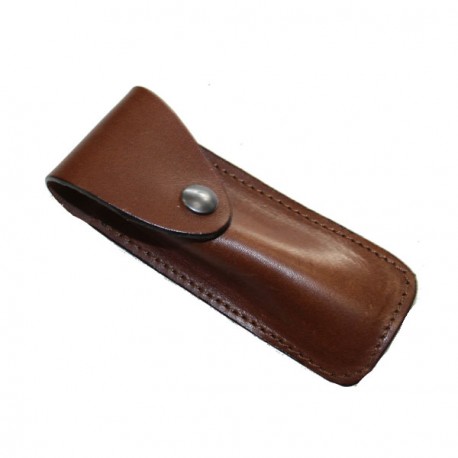 Etui couteaux cuir Yssingeaux 11cm