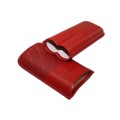 Etui cigares Zino Graphic Leaf rouge