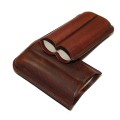 Etui cigares Cig-R robusto Brun Rétro