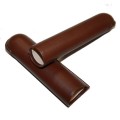 Etui cigare Récife Chesterfield culture chocolat