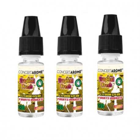 E-liquide Conceptarôme tropical fresh citron 30 ml