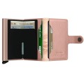 Porte cartes Miniwallet Secrid Stitch Magnolia