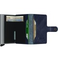 Porte cartes Miniwallet Secrid Stitch Linea Espresso