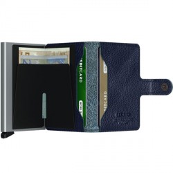 Porte cartes Miniwallet Secrid Stitch Linea Espresso