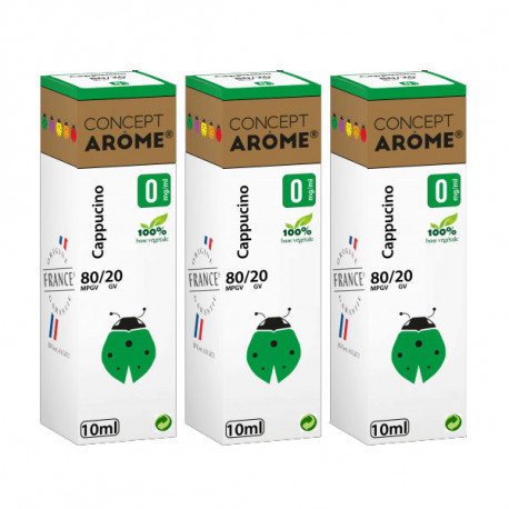 E-liqude Conceptarome Cappucino 30 ml