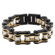 Bracelet Cuir et acier Zippo
