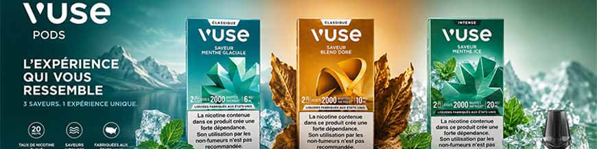 Vuse ePod – Cigarette électronique à pods | Simple & compacte