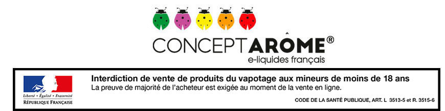e-liquide Conceptarome Vap'N Puff 50ml